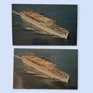 SS LURLINE - MATSON LINES LUXURY LINER “Original Postcards”